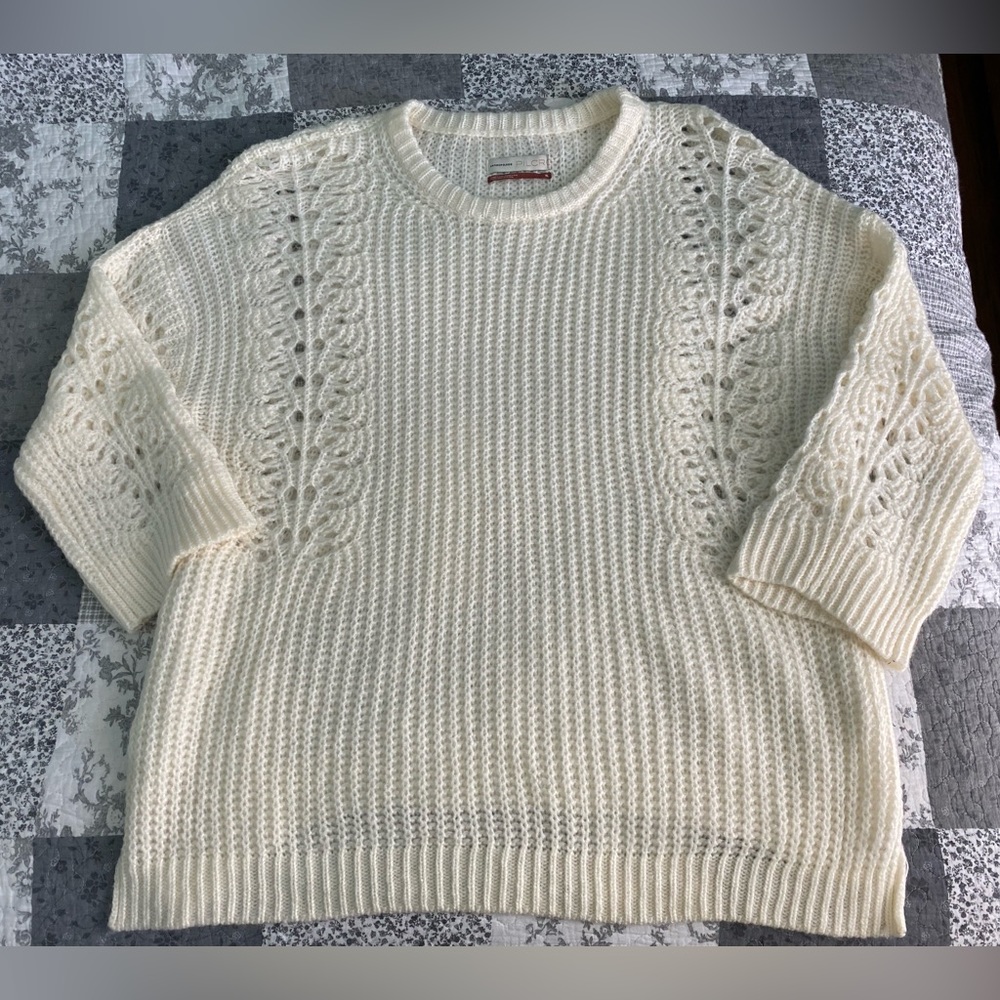 Anthropologie Pilcro Knitted Oversized Tunic Sweater XL